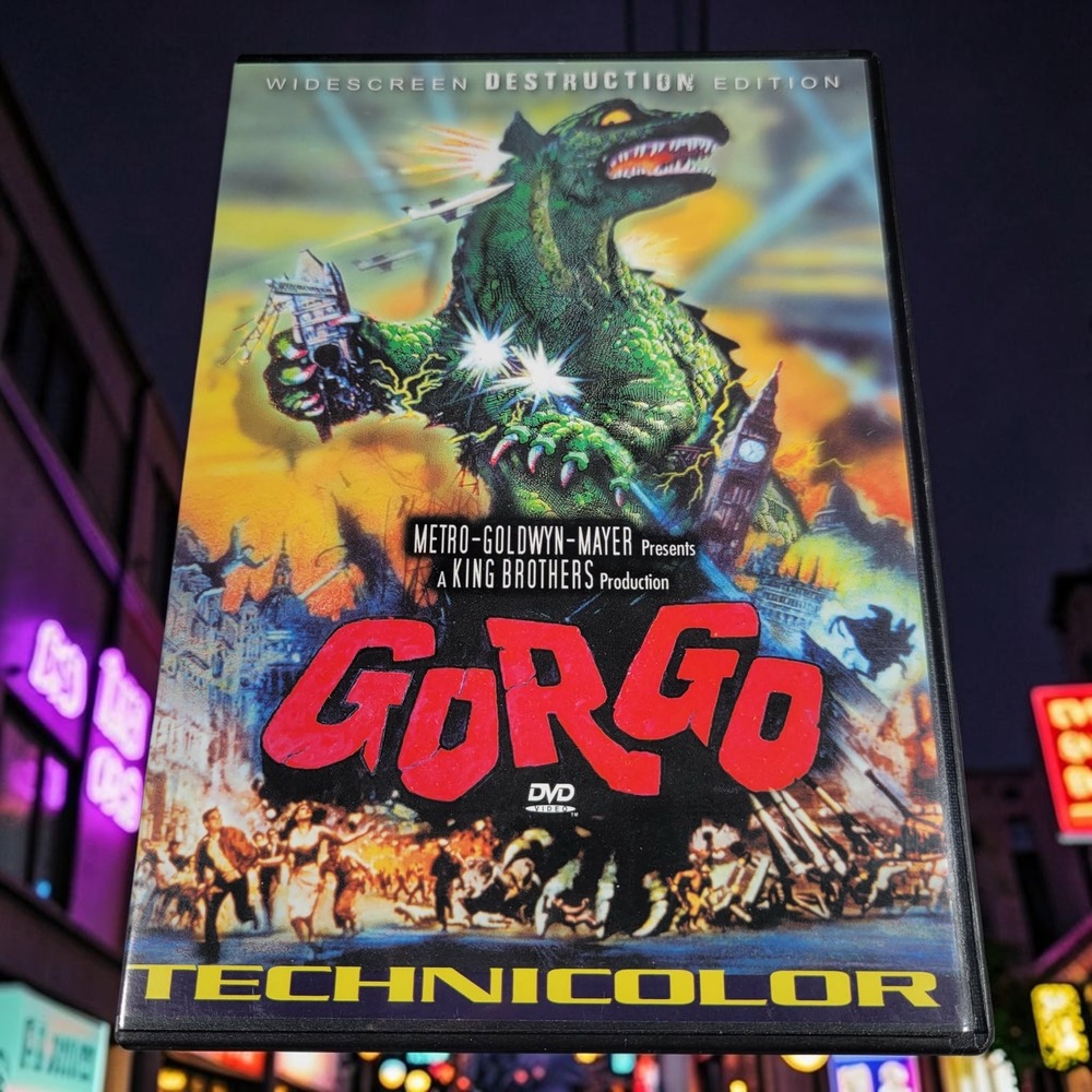 VCI Gorgo DVD Movie Widescreen Destruction Edition TESTED 1961 Kaiju Sci-Fi